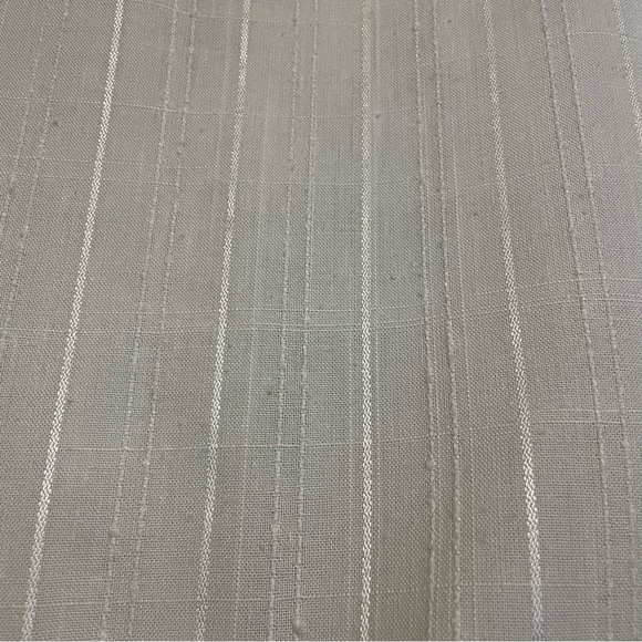 White Double-Breasted Blazer with Gold-Tone Accents - Picture 5 of 7